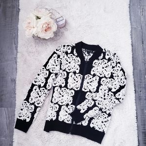 INC International Concepts Embroider Bomber Jacket